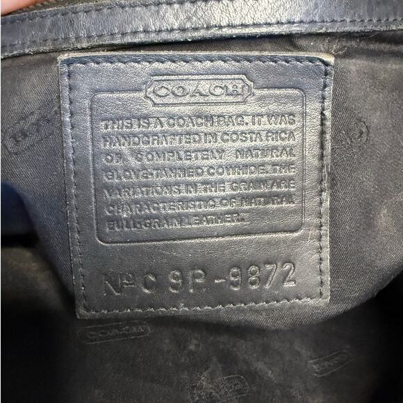 COACH Vintage Compartment 9872 Costa Rica Tote Bag Shoulder Bag - Picture 8 of 13